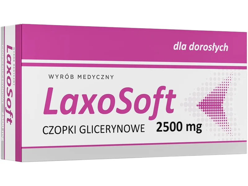 LaxoSoft glicerynowe, czopki