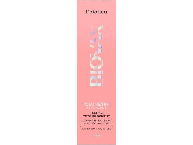 L’Biotica Biovax Glamour Volumetric Treatment peeling trychologiczny
