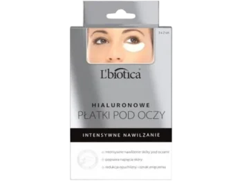 Zdjęcie produktu L’Biotica hialuronowe płatki pod oczy intensywnie nawilżające
