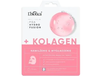 Zdjęcie produktu L’biotica PGA Hydro Fusion hydrożelowa maska do twarzy z kolagenem