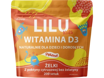 Zdjęcie produktu Lilu Kids witamina D3, żelki