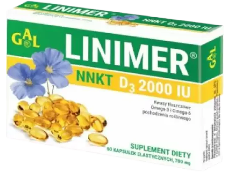 Linimer NNKT D3, kapsułki
