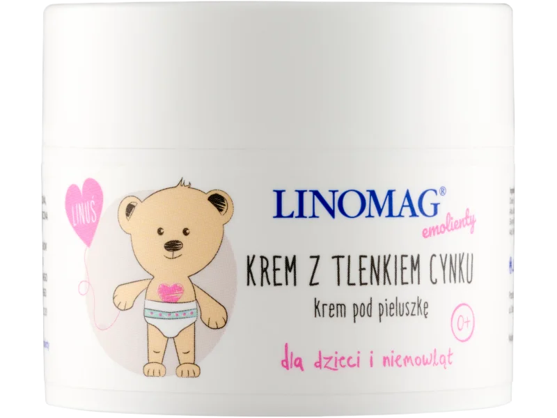 Linomag z tlenkiem cynku dla dzieci i niemowląt, krem