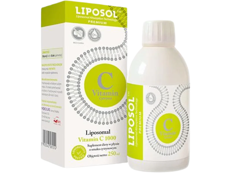 Liposol liposomalna witamina C buforowana, płyn