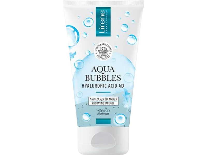 Lirene Aqua Bubbles nawilżający żel myjący, żel na skórę