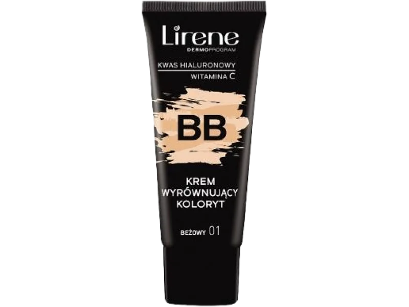Lirene BB krem wyrównujący koloryt beżowy 01
