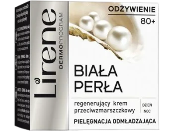 Zdjęcie produktu Lirene Biała Perła regenerujący przeciwzmarszczkowy 80+, krem
