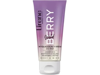 Zdjęcie produktu Lirene Body & Mind wygładzający krem do rąk, smak wildberry