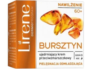 Zdjęcie produktu Lirene Bursztyn 60+ ujędrniający przeciwzmarszczkowy dzień/noc, krem