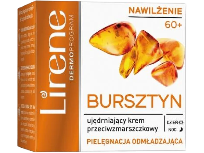 Lirene Bursztyn 60+ ujędrniający przeciwzmarszczkowy dzień/noc, krem