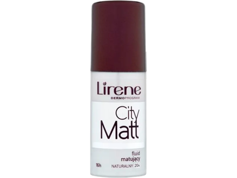 LIRENE CITY MATT Fluid matujący 204 naturalny