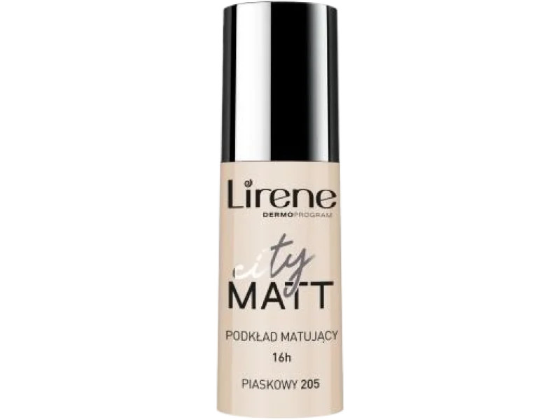 LIRENE CITY MATT Fluid matujący 205 piaskowy