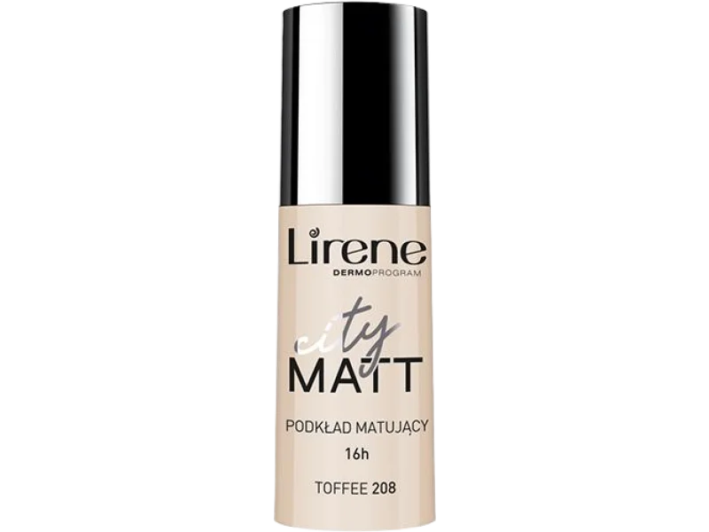 LIRENE CITY MATT podkład matujący 208 toffee