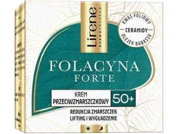 Zdjęcie produktu Lirene Folacyna Forte przeciwzmarszczkowy 50+, krem
