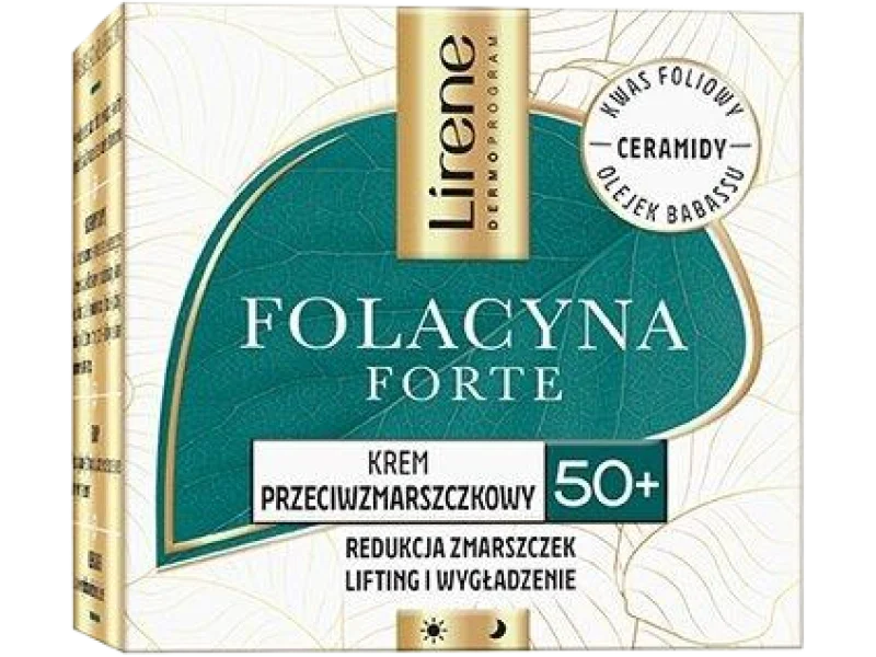 Lirene Folacyna Forte przeciwzmarszczkowy 50+, krem