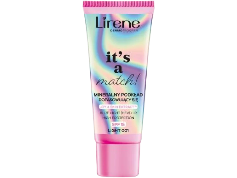 Lirene It’s a Match! mineralny podkład dopasowujący się SPF 15, płyn