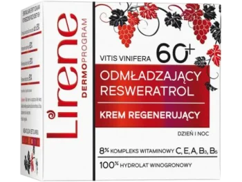 Zdjęcie produktu Lirene odmładzający resweratrol, krem