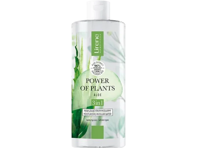 Lirene Power of Plants Aloes nawilżający płyn micelarny 3w1