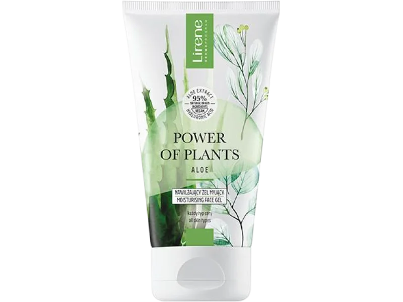 Lirene Power of Plants Aloes nawilżający żel myjący