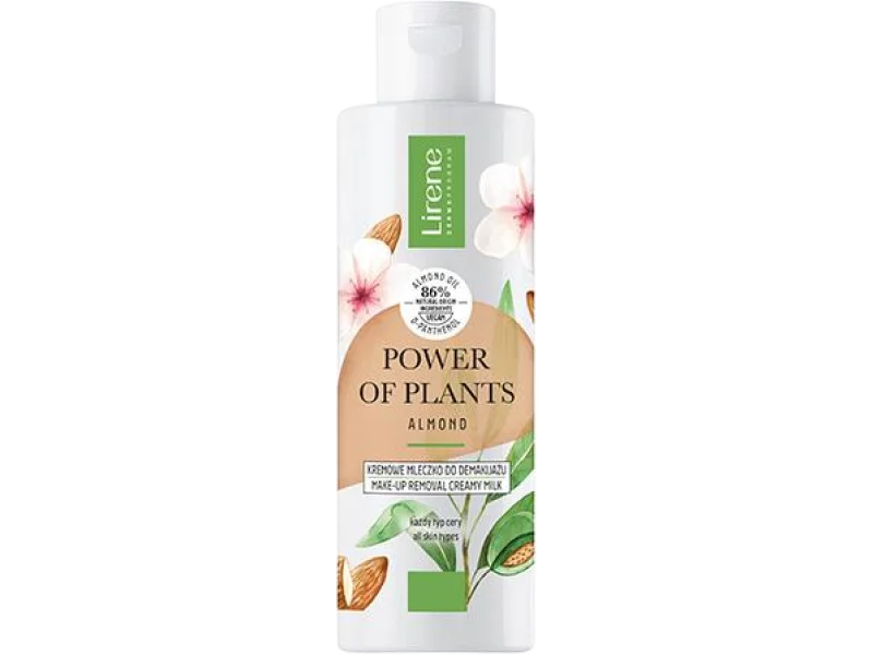 Lirene Power of Plants migdał kremowe mleczko do demakijażu