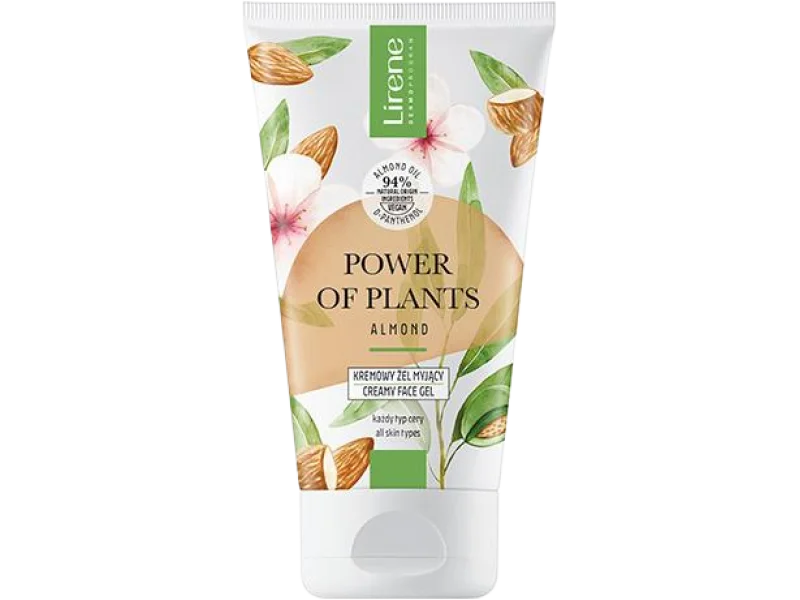 Lirene Power of Plants migdał kremowy żel myjący