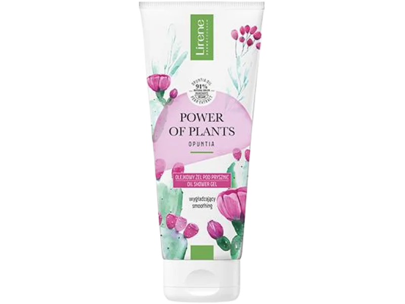 Lirene Power of Plants Opuncja olejkowy żel pod prysznic wygładzający