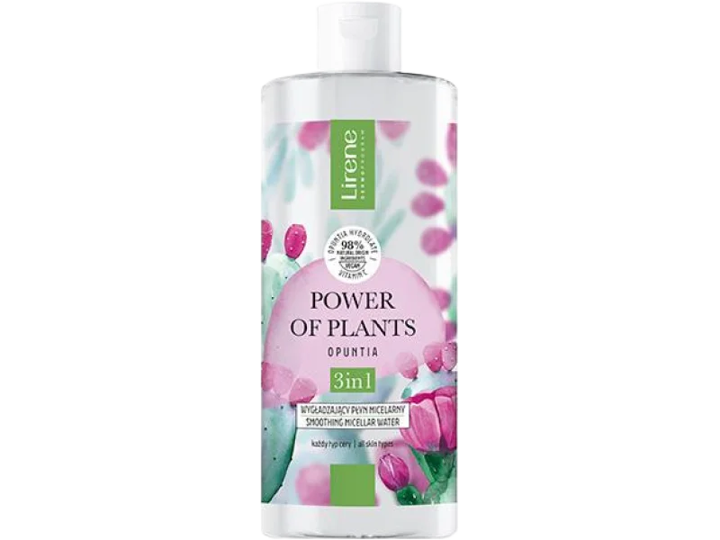 Lirene Power of Plants Opuncja wygładzający płyn micelarny 3w1