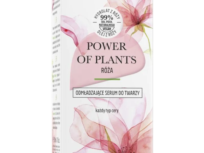 Lirene Power of Plants róża odmładzające serum do twarzy