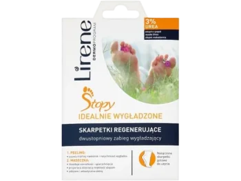 Zdjęcie produktu Lirene Stopy idealnie wygładzone skarpetki regenerujące do stóp, maska