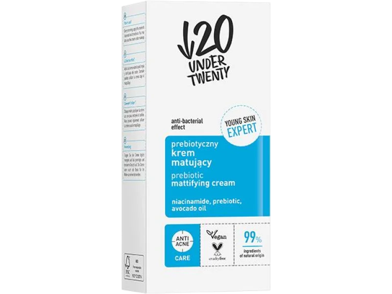 Lirene Under Twenty prebiotyczny krem matujący