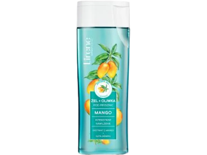 Lirene żel + oliwka pod prysznic mango, żel na skórę