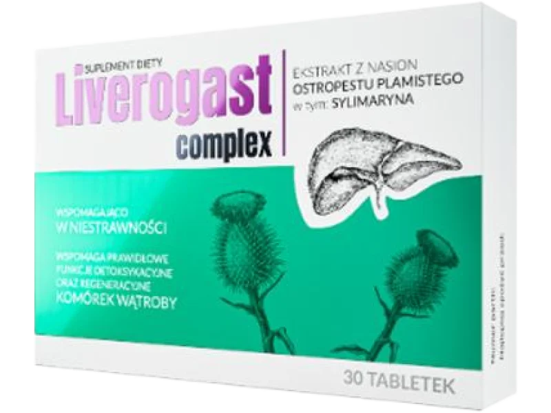Liverogast Complex, tabletki