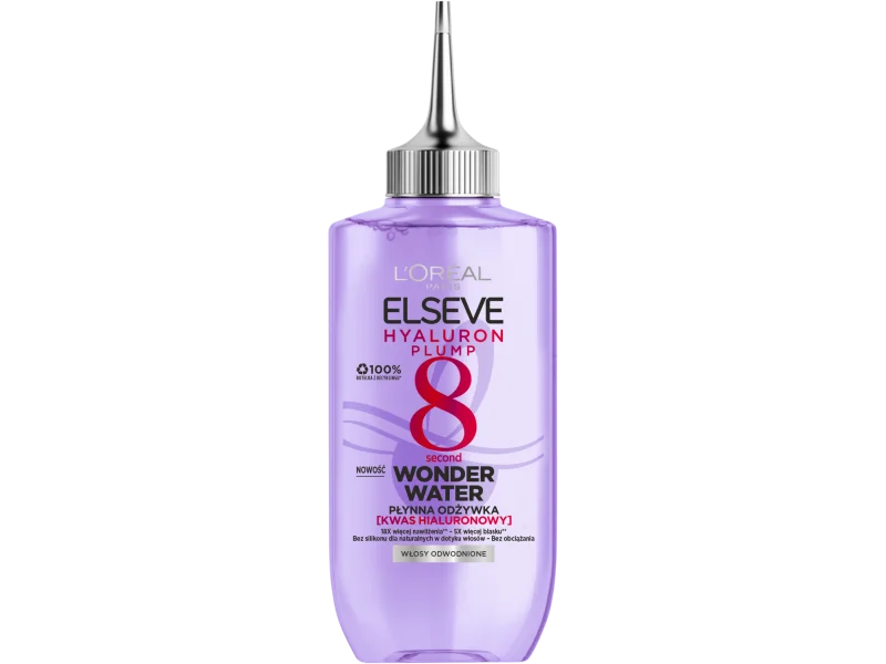L’Oreal Elseve Hyaluron Plump płynna odżywka z kwasem hialuronowym do włosów odwodnionych
