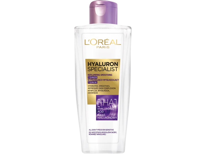 L’Oreal Hyaluron Specialist wypełniająco-wygładzający, tonik