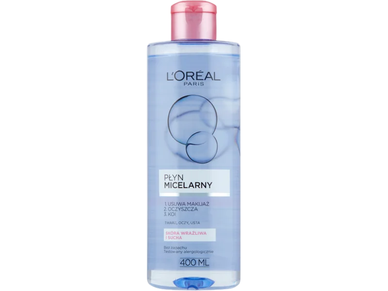 L’Oreal Skin Expert micelarny do skóry wrażliwej i suchej, płyn