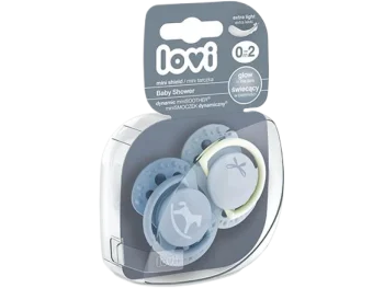 Zdjęcie produktu Lovi Baby Shower Boy smoczek silikonowy dynamiczny