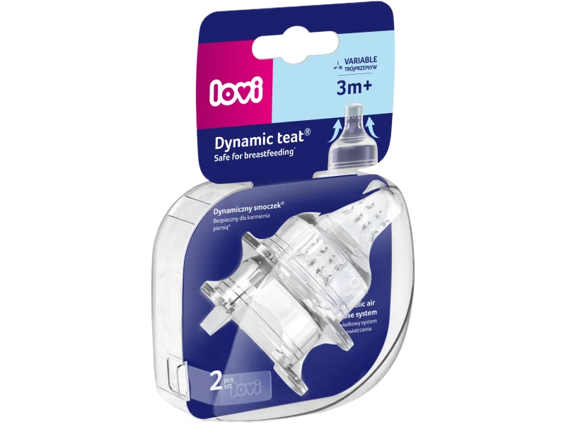 LOVI Dynamiczny smoczek trójprzepływowy