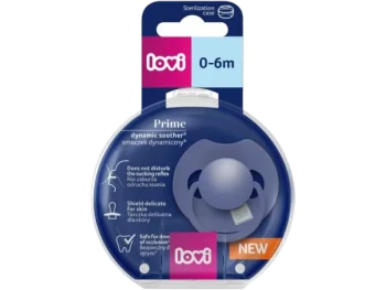 Zdjęcie produktu Lovi Prime dynamiczny silikonowy Blue 34/417, smoczek