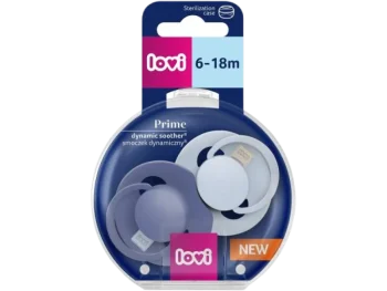 Zdjęcie produktu Lovi Prime smoczek dynamiczny silikonowy Baby Blue/Blue