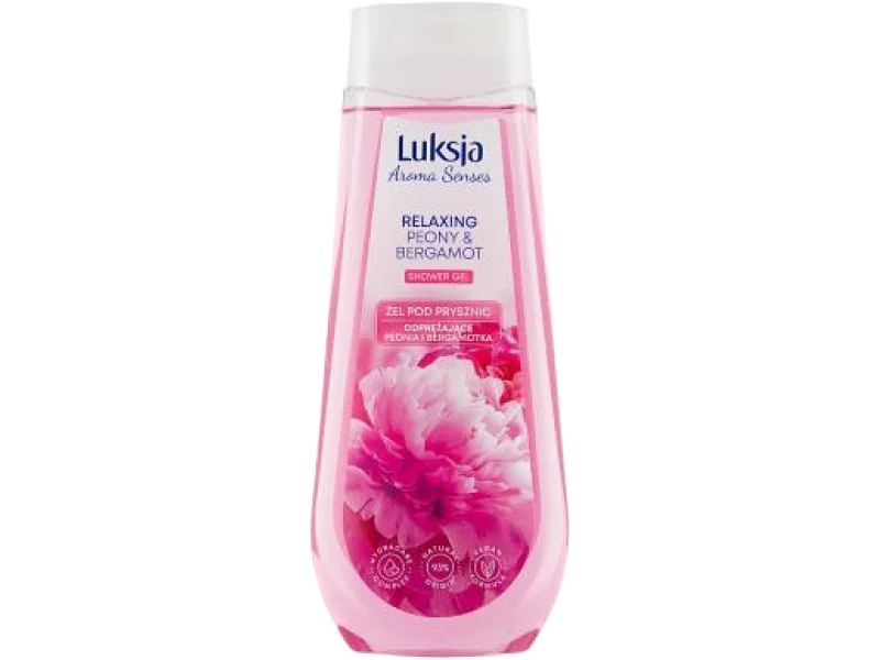 Luksja Aroma Senses peonia i bergamotka, żel