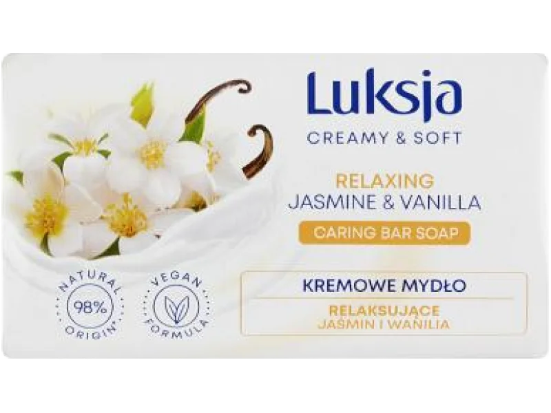 Luksja Creamy & Soft kremowe jaśmin i wanilia, mydło