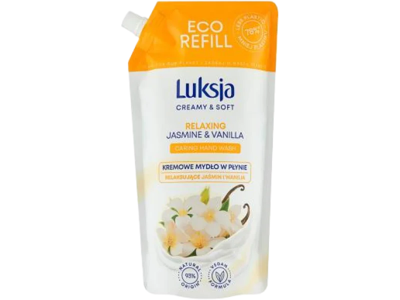 Luksja Creamy & Soft kremowe mydło w płynie jaśmin i wanilia