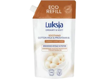 Zdjęcie produktu Luksja Creamy & Soft kremowe mydło w płynie mleczko bawełniane i prowitamina B5