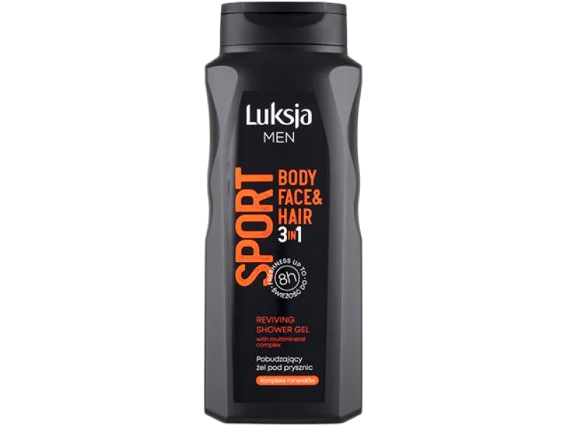 Luksja Men Sport żel pod prysznic 3 w 1