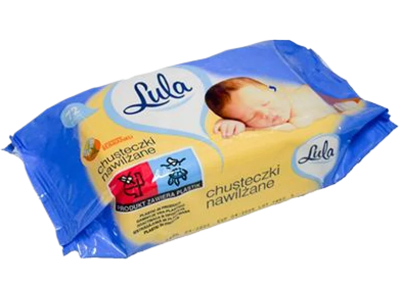 Lula Baby chusteczki nawilżane z rumiankiem