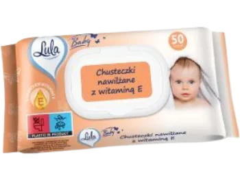 Zdjęcie produktu Lula Baby chusteczki nawilżane z witaminą E