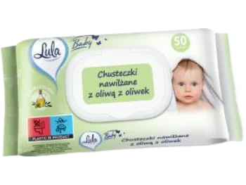 Lula Baby z oliwą z oliwek, chusteczki