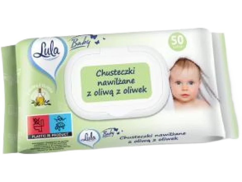 Lula Baby z oliwą z oliwek, chusteczki