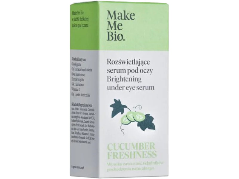 Make Me Bio Cucumber Freshness rozświetlające pod oczy, serum