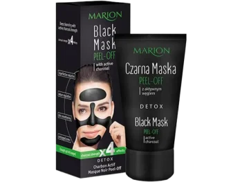 Zdjęcie produktu Marion czarna maska z aktywnym węglem peel-off